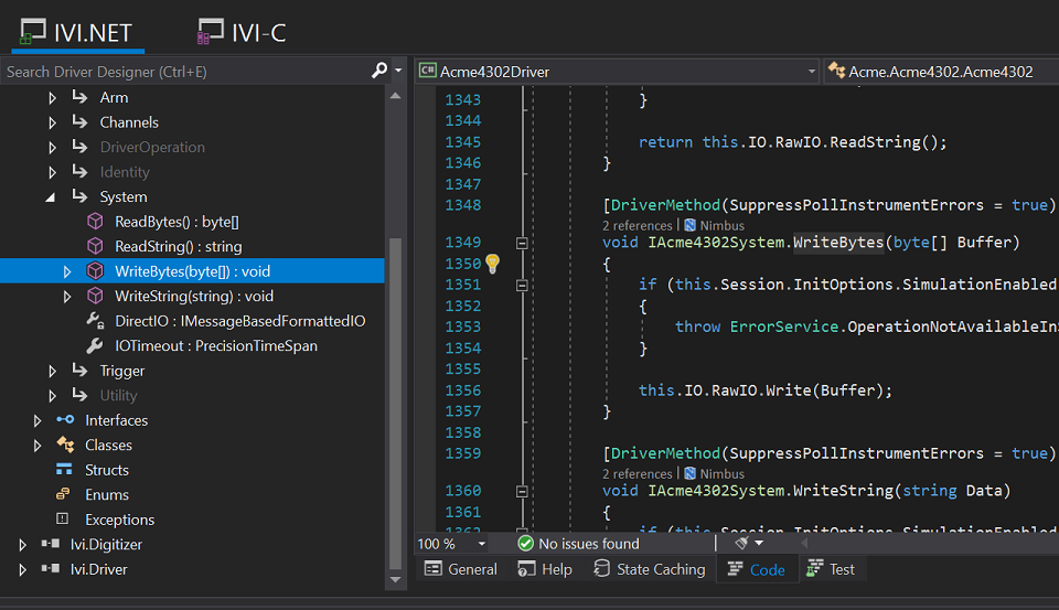 Editor for Implementation
